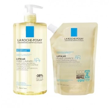 LA ROCHE POSAY PACK HUILE ACEITE LAV 400 +REFIL