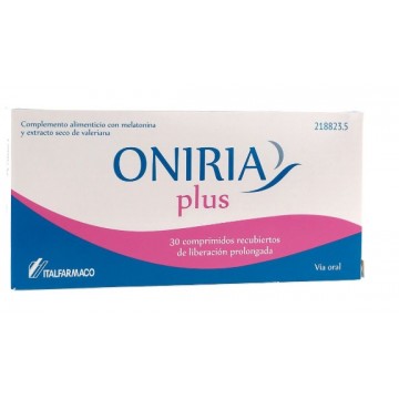ONIRIA PLUS 30 COMPRIMIDOS RECUBIERTOS LIBERACIO