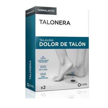 TALONERA FARMALASTIC 2 UNIDADES TALLA MEDIANA