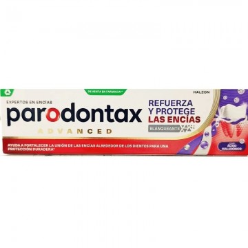 PARODONTAX REFUERZA Y PROTEGE LAS ENCIAS BLANQUE