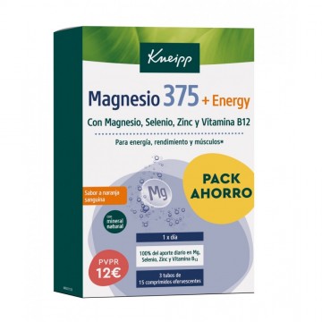 KNEIPP MAGNESIO ENERGY 2 X15 COMP EFERV NARANJA