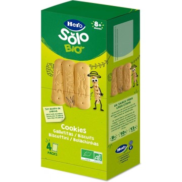 HERO SOLO BIO COOKIES 4 BOLSAS 40 G