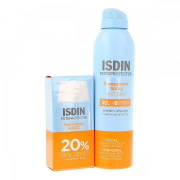 FOTOPROTECTOR ISDIN PACK FW + TRANSPAR SPRAY 250