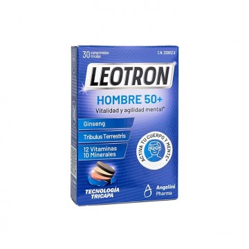 LEOTRON HOMBRE 50+ 30 COMPRIMIDOS