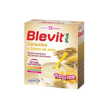 BLEVIT PLUS CEREALES Y COPOS MAIZ 600 G
