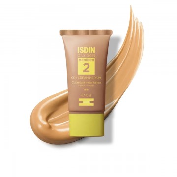 ACNIBEN ISDIN OILY SKIN CC+ CREAM COLOR MEDIU 40