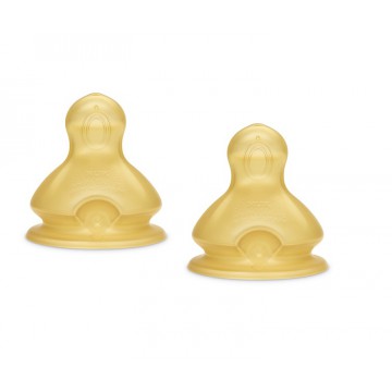 NUK TETINA ORIF.PEQUEÑO +6M LATEX 2 UND