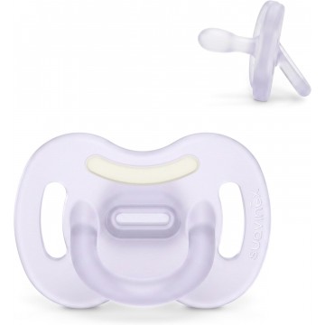 SUAVINEX CHUPE SILICO FISIOL NIGHT 6-18M ESSENCE
