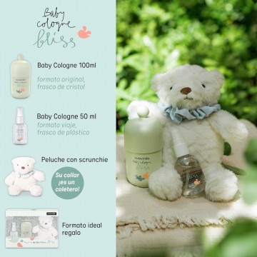 SUAVINEX BABY COLOGNE BLISS SET 100 ML+50 PELUCH