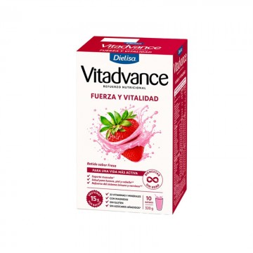 VITADVANCE BATIDO FRESA 16 G 10 SOBRES