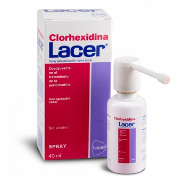 LACER COLUTORIO CLORHEXIDINA SPRAY 40 ML