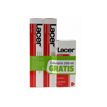 LACER KIT 2 PASTAS + COLUTORIOS