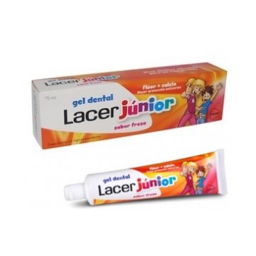 LACER JUNIOR GEL DENTAL 75 ML FRESA