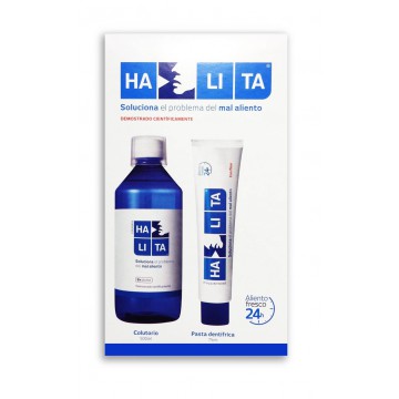 PACK HALITA FLUOR PASTA DENTIFRICA + COLUTORIO