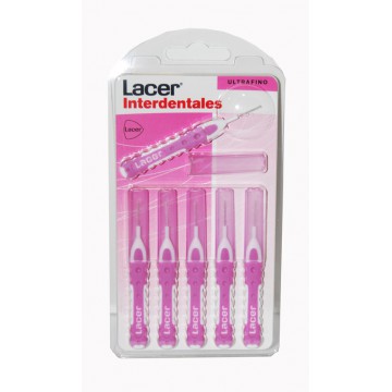 LACER CEPILLO INTERDENTAL ULTRAFINO 6 U