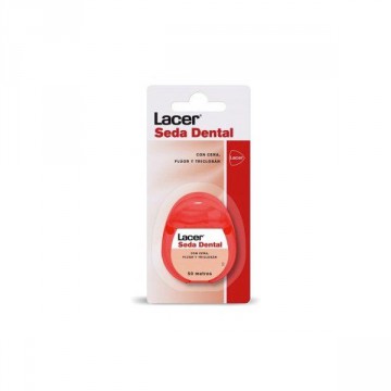 LACER SEDA DENTAL CON CERA FLUOR Y TRICLOSAN 50M